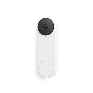 Google Nest Wired Video Doorbell Camera (3rd Gen, Snow) $140 + Free S&H