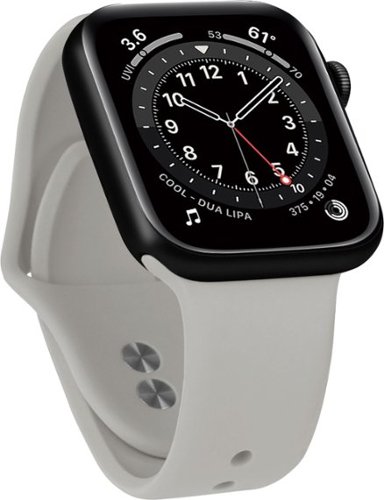 NEXT - Sport Band Watch Strap for Apple Watch 42mm, 44mm, and 45mm - Stone