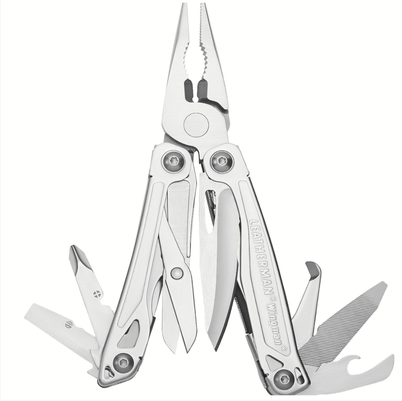 LEATHERMAN Wingman Multitool w/ Spring-Action Pliers and Scissors Amazon