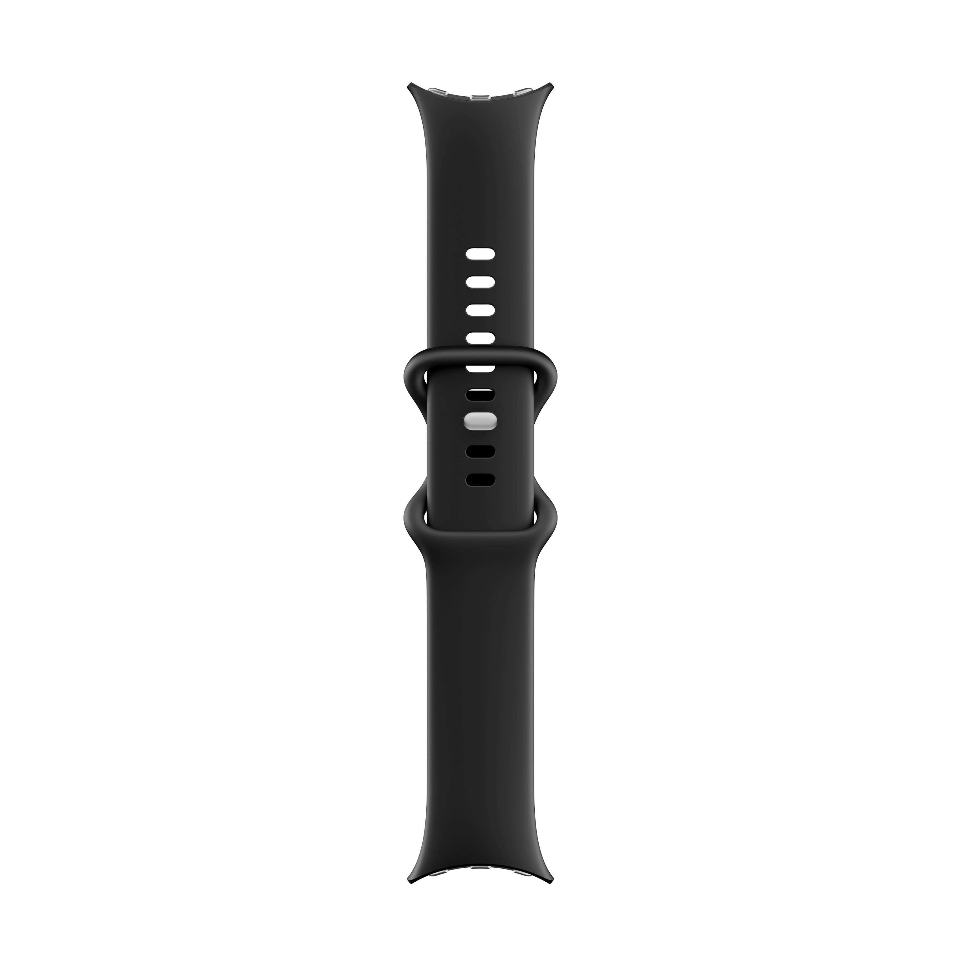 Google - Pixel Watch Active Band - Large - Only Compatible with the 45mm Pixel Watch 3 and 4 - Obsidian