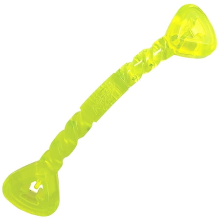 Nerf Dog Fillable Treat Stick Fetch & Tug Dog Toy, 11 inches