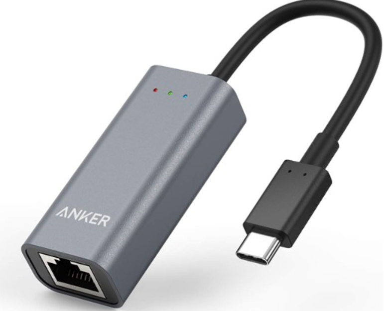 Anker USB-C to Ethernet Adapter 1-Gigabit Network Hub Electronics.woot!