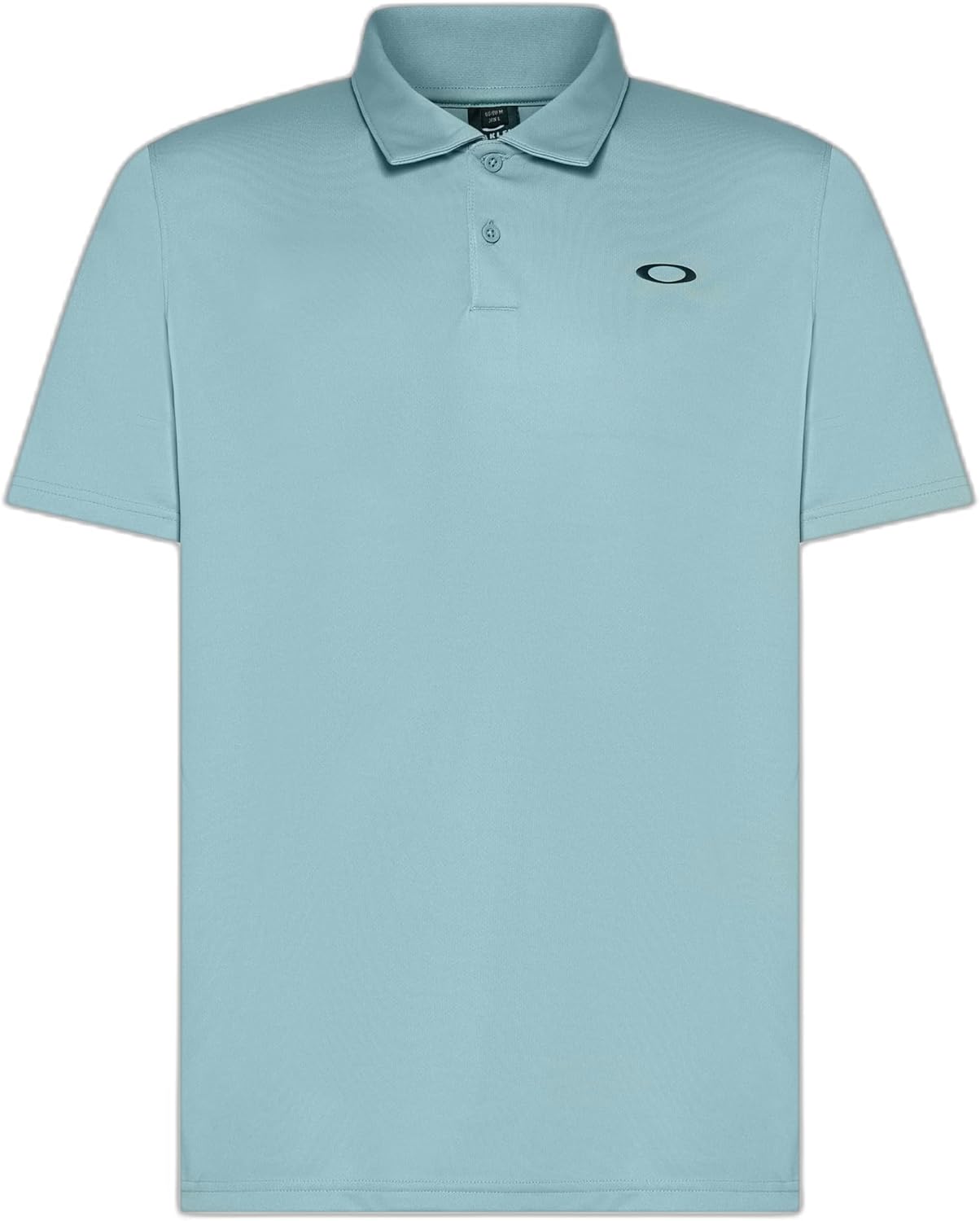 Oakley Mens Icon Thermonuclear Protect Recycled Polo Shirt, Pacific, Medium
