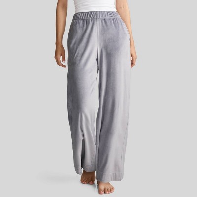 Jockey Generation™ Women's Luxe Velour Pajama Pants AGE82 - Mid Gray XL