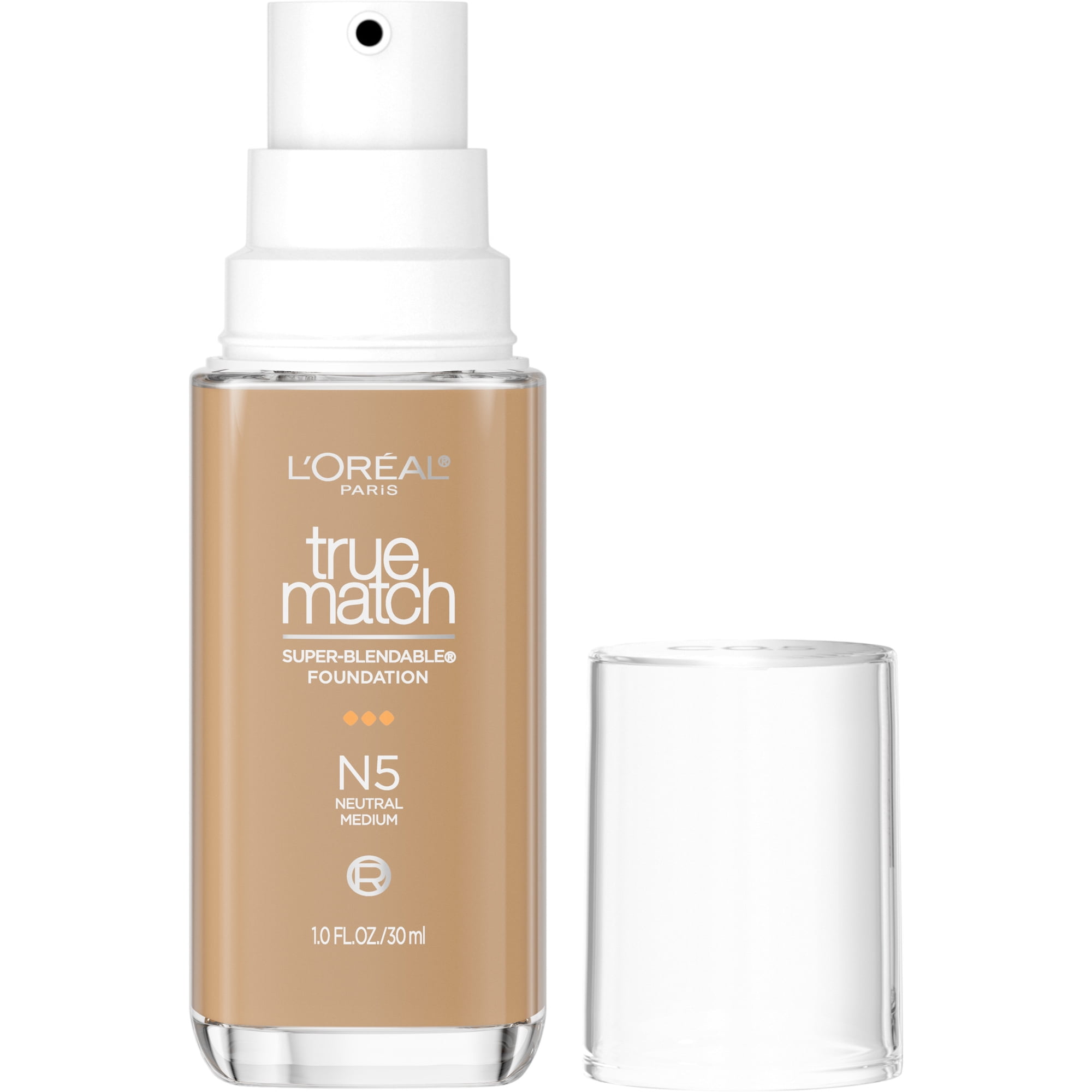 L'Oreal Paris True Match Cream Foundation Makeup, N5 Neutral Medium, 1 fl oz
