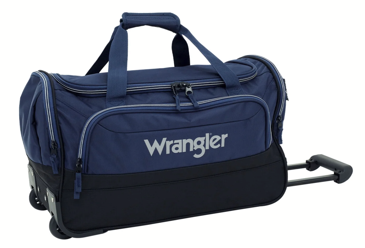 Wrangler 21" Deluxe Polyester Rolling Duffel eBay
