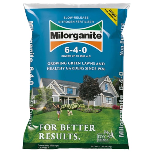 Milorganite 32-lb. Long Lasting All Purpose Lawn Food Fertilizer