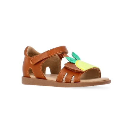 Wonder Nation Baby and Toddler Girls Fruit Sandals