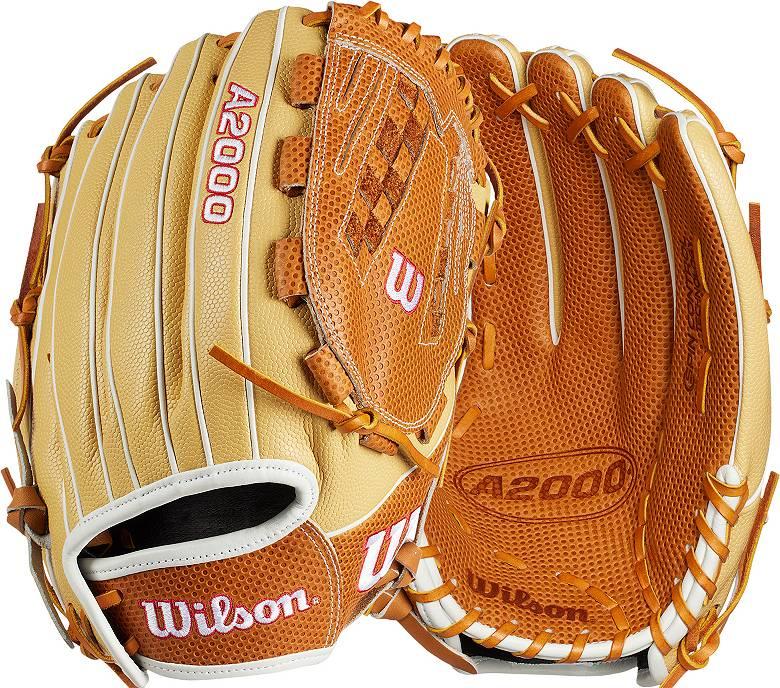 Wilson 12.5'' V125 A2000 SuperSkin Series Fastpitch Glove w/ Spin Control Dicks Sporting Goods