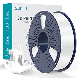 10-Ct 1-kg SUNLU 1.75mm SILK Shiny PLA+ Filament (Various Colors) from $96.80 & More + Free S&H