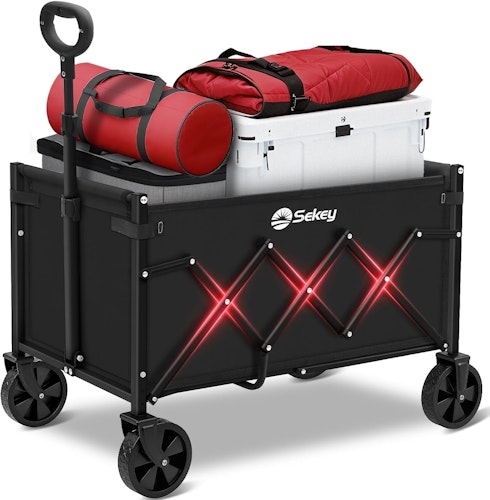 Sekey 220-lb. Capacity Foldable Wagon