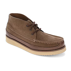 Dockers Men's Calgary Flat Heel Suede Lace Up Boots (taupe) $13.50 & More + Free S&H on $49+