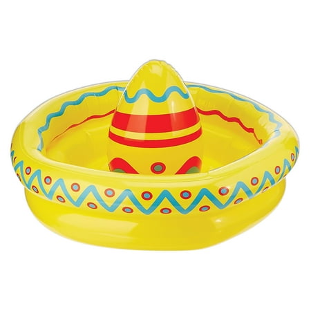 Inflatable Sombrero Cooler, 18" x 12"