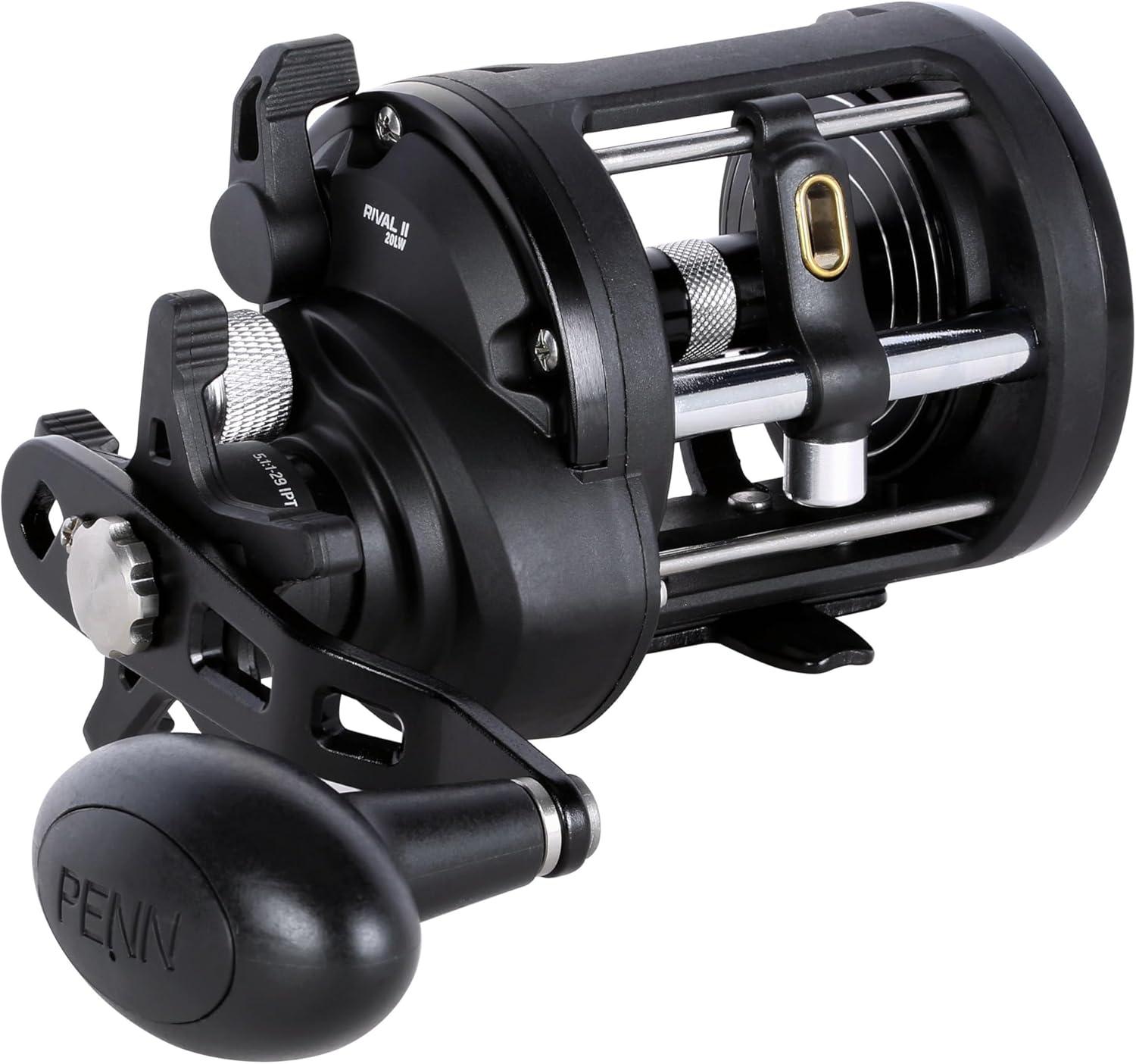 PENN Rival II Level Wind Conventional Fishing Reel Amazon