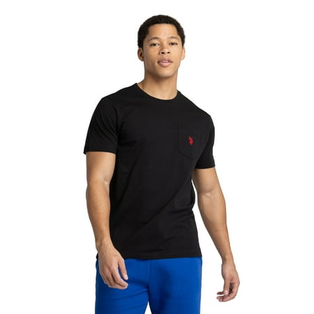 U.S. Polo Assn. Men's Short Sleeve Crew Neck Pocket T-Shirt