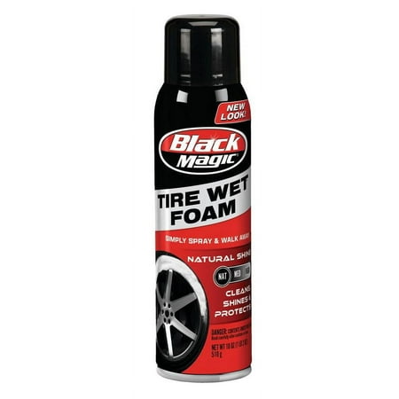 Black Magic Tire Wet Foam 18 oz. Tire Shine - 800002220