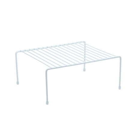 Kitchen Details Medium Kitchen Shelf Organizer 10.2 W and 5.3 H in White