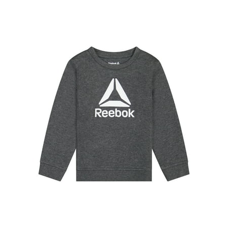 Reebok Toddler Boy Fleece Crewneck Sweatshirt, Sizes 12M-5T