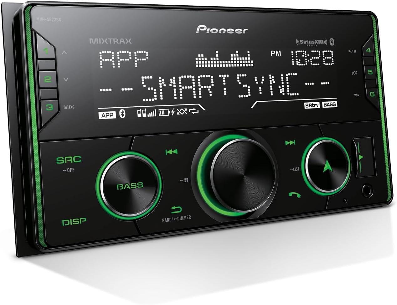 Pioneer MVH-S622BS Double Din Digital Media Receiver Amazon