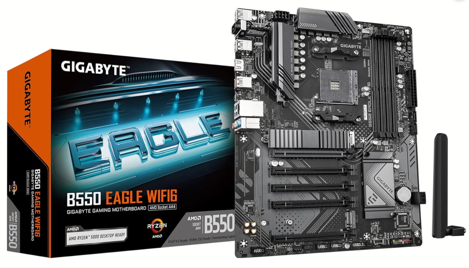GIGABYTE B550 Eagle Wi-Fi 6 Motherboard (Like New) Amazon