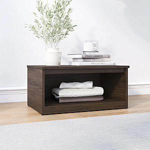 23.75" Mainstays Ardent Open Shelf Modular Storage System (Walnut) $16.95