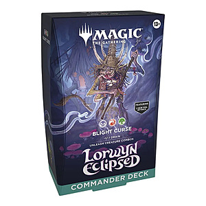 Select Micro Center Stores: Magic the Gathering: Lorwyn Eclipsed Commander Deck $20 (Availability May Vary)