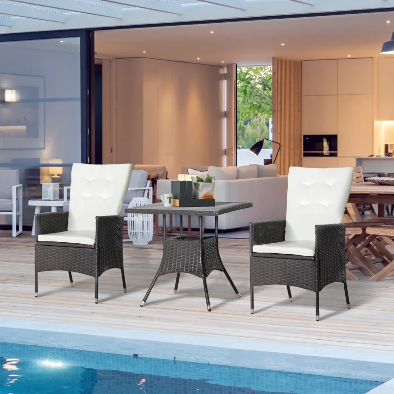 72% Off Cushioned Recliner Patio Set