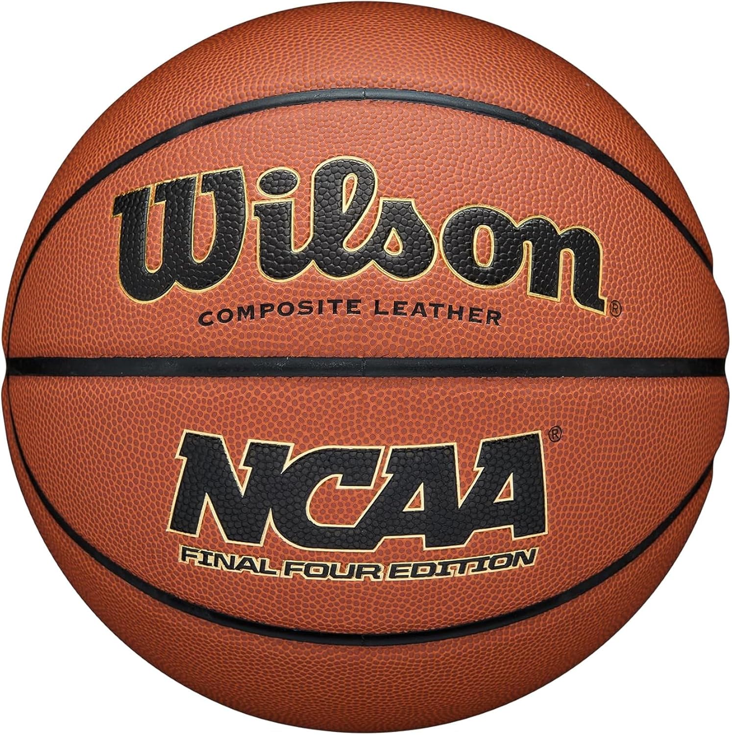 Wilson NCAA Final Four Edition Indoor/Outdoor Basketball - Size 6 - 28.5', Brown