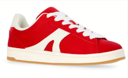 No Boundaries Women's Chunky Lace-Up Skate Sneakers Walmart