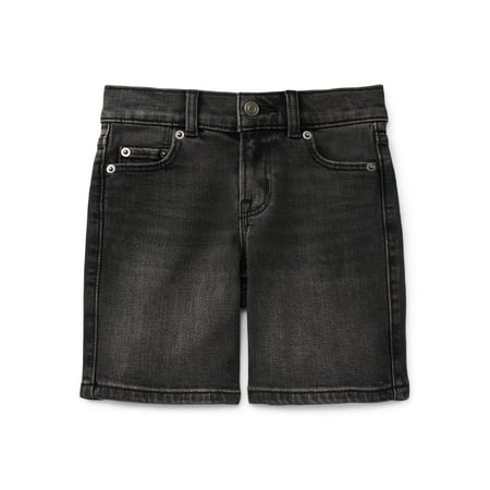 Wonder Nation Boys Denim Shorts, Sizes 4-18 Husky