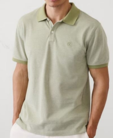 Banana Republic Factory Men's Standard-Fit Pique Polo Banana Republic Factory