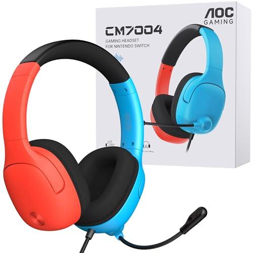 AOC Wired Gaming Headset with Mic Amazon