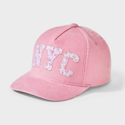 Girls' NYC Baseball Hat - Pink