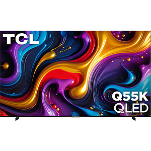 Select Best Buy Stores: 98" TCL 98Q55K 4K UHD 144Hz QLED TV $1000 + Free S&H
