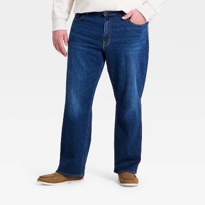 Men's Relaxed Fit Jeans - Goodfellow & Co™ Dark Wash 32x32