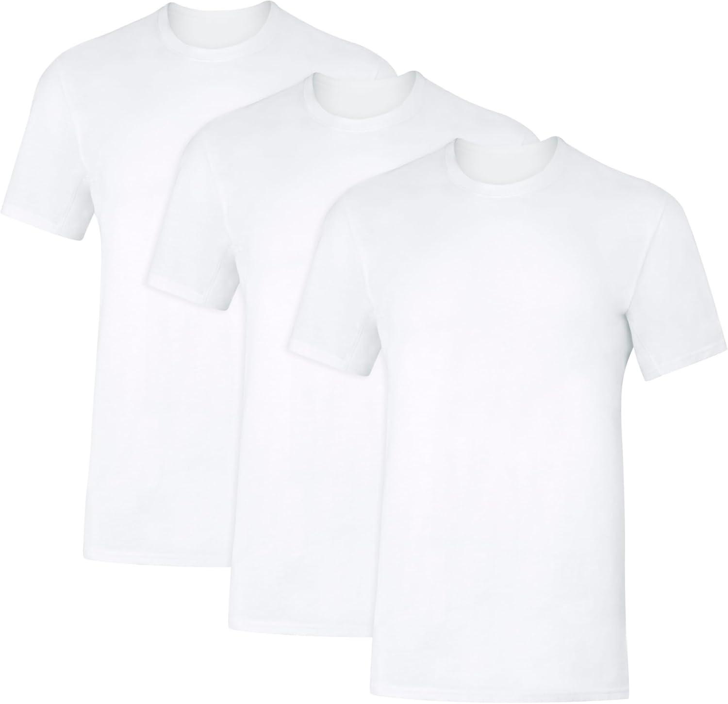 3-Pack Hanes Men's Sweat Block Undershirt Amazon