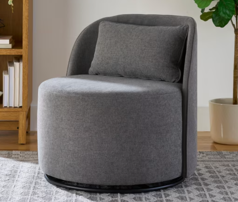 Better Homes & Gardens Juliet Modern Arch Swivel Accent Chair Walmart
