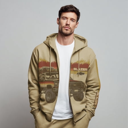 Chevy "Blazer" Men's & Big Men's Hooded Sweatshirt, Sizes XS-5XL