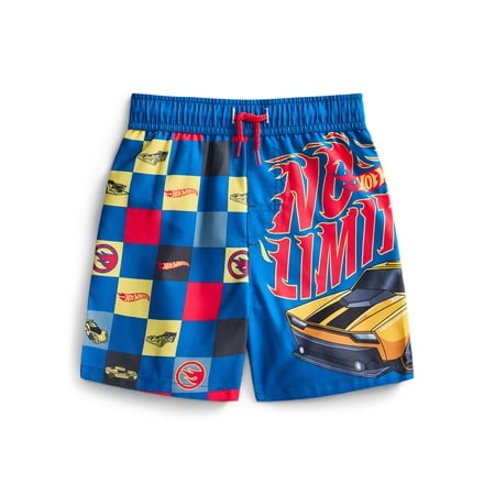Character Toddler Boy Swim Trunks, Size 12M-5T