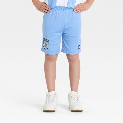 Boys' Umbro Argentina Soccer Shorts - Blue L