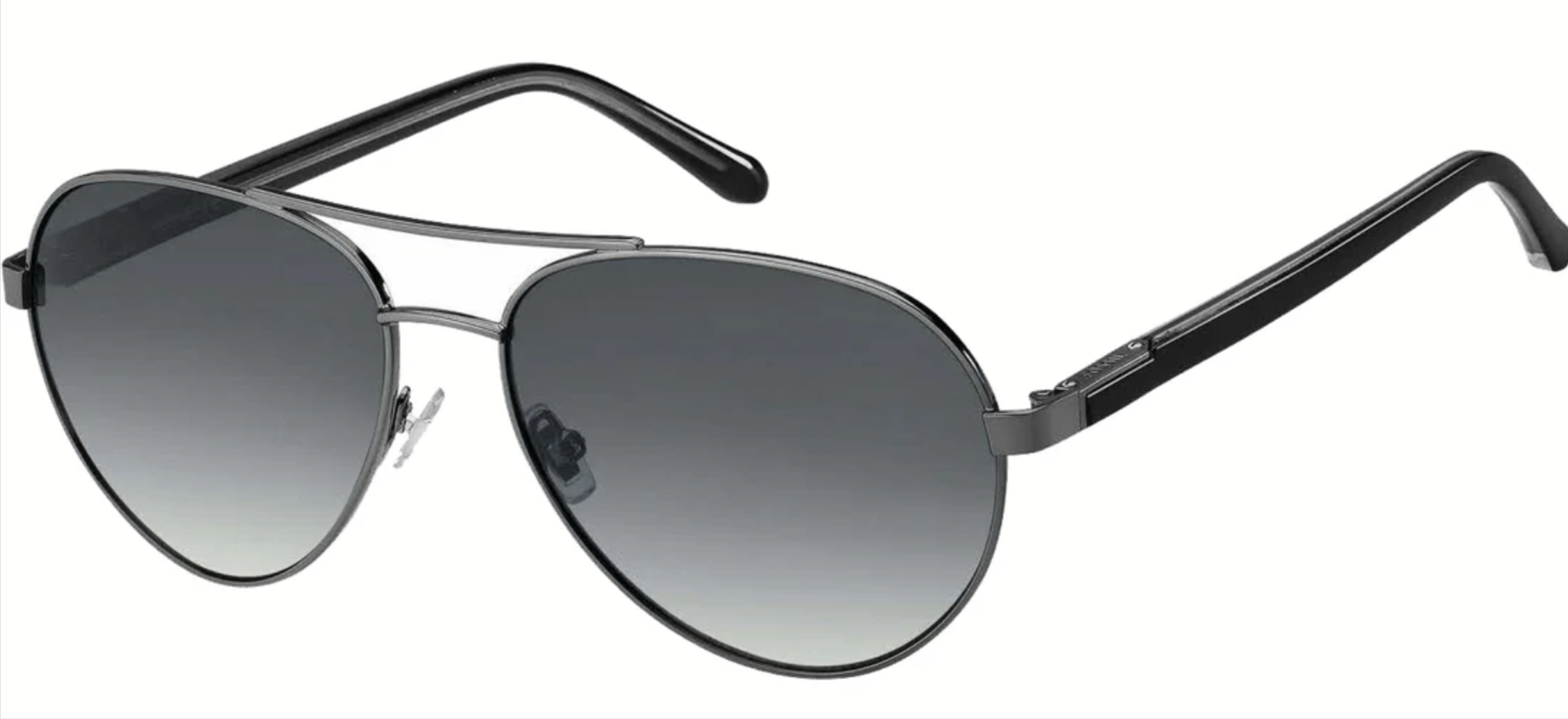 Fossil Men's Modern Rounded Aviator w/ Gradient Lens Eyedictive