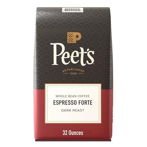 32oz Peet's Coffee Dark Roast Espresso Forte Whole Bean Coffee Amazon