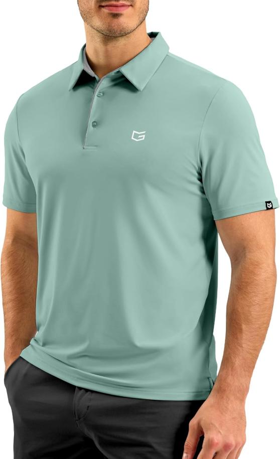 G Gradual Men's Dry Fit Stretch Golf Polo Shirt Amazon