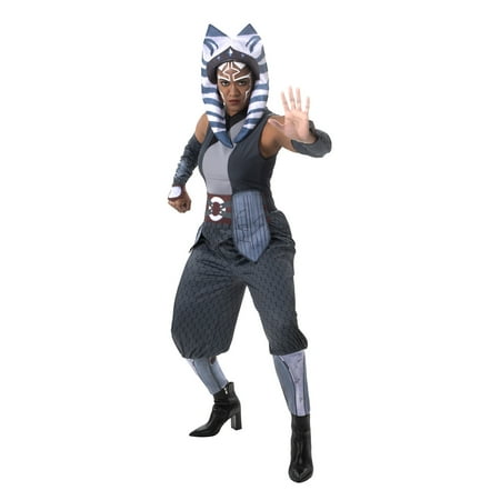 Star Wars Ahsoka Tano Women Adult Halloween Costume Medium Size. Ages 12+