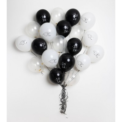 Bonjour Fete 20ct 2026 Graduation Latex Balloon Pack