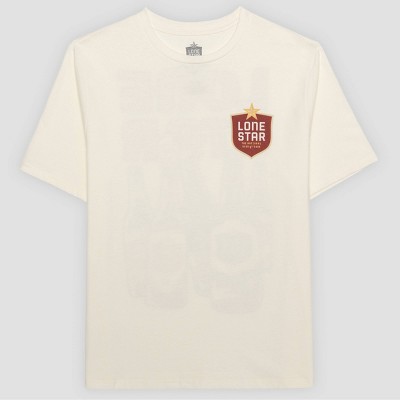 Men's Lone Star Short Sleeve Graphic T-shirt - Beige L