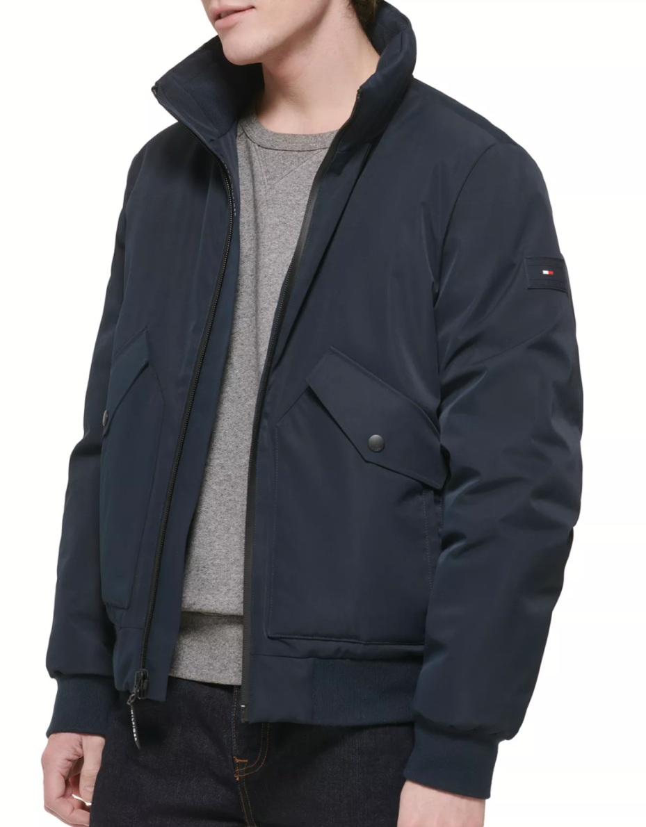 Tommy Hilfiger Men's Flex Performance Zip-Front Bomber Jacket Macys