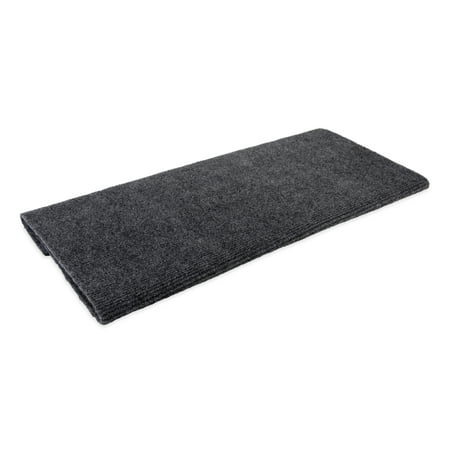 Camco XL Wrap Around RV Step Rug - 23-inch Wide Steps - Gray (42935)