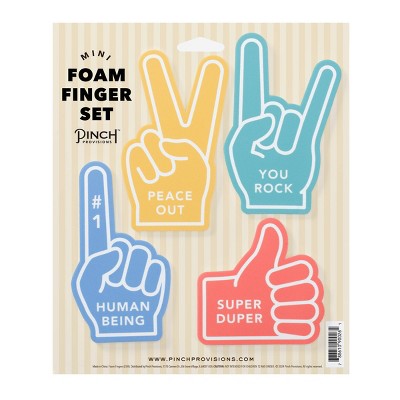 Pinch Provisions Mini Foam Finger Set 4ct