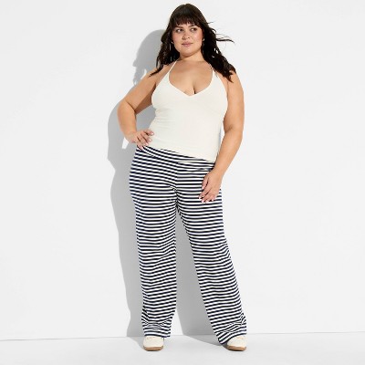 Women's Soft Cotton Halter Top - Wild Fable™ Cream 4X